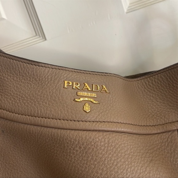 Prada Vitello Diano Leather Hobo Bag - Picture 5 of 12